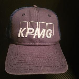KPMG NAVY BLUE CALLAWAY TOUR AUTHENTIC HAT SIZE L / XL